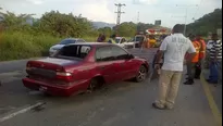 La zona no contaba con señalización. Foto: Referencial