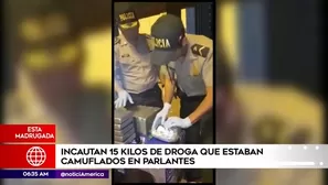 Incautan droga en San Bartolo.