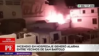 Ocurrió en San Bartolo. Foto: AN