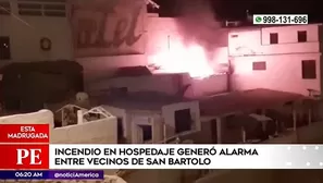 Ocurrió en San Bartolo. Foto: AN