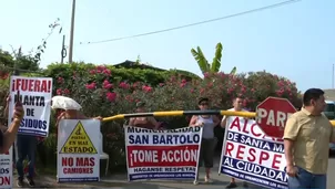 Los vecinos piden ser tratados con igualdad y no vivir en condiciones que atentan contra su calidad de vida. / Video: Canal N