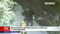 Asaltos en San Borja. Foto y video: América Noticias