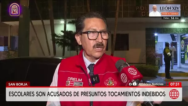 San Borja: Denuncian a escolares por tocamientos indebidos a compañero. Foto: América Noticias San Borja: Denuncian a escolares por tocamientos indebidos a compañero. Foto: América Noticias