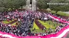 San Borja: Miembros en retiro de las FF.AA. realizan manifestación