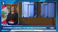 Ministra de la Mujer: Brindan apoyo a escolar tras denuncia de presunta agresión sexual en San Borja