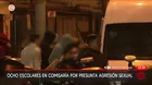 San Borja: ocho escolares retenidos por presunta agresión sexual