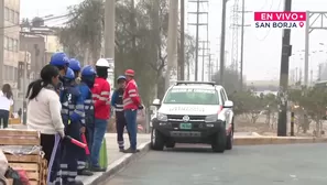 El vehículo se llevó al depósito y se retuvo la licencia del conductor, suspendido y sancionado previamente por infracciones. / Video: Canal N