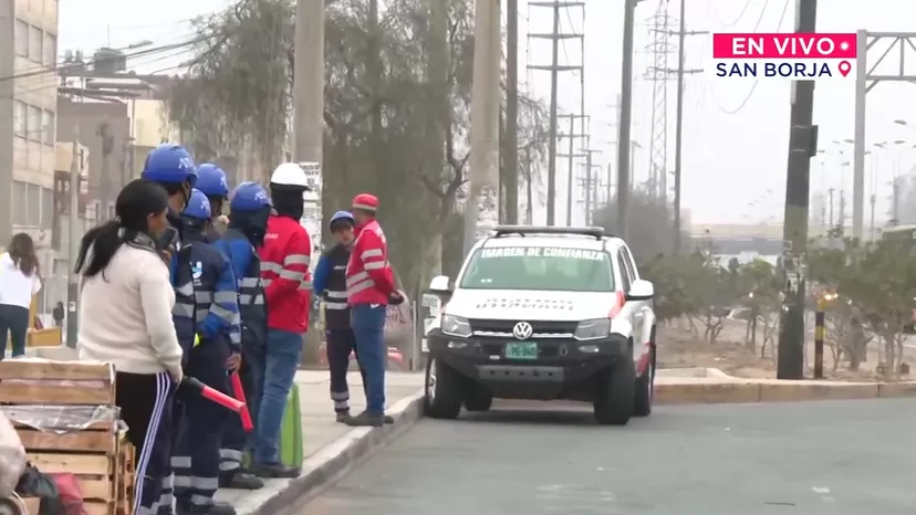 San Borja: Operativo de Sutran interviene a conductores con vehículos informales
