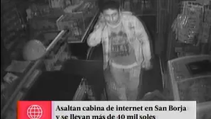 C&aacute;mara de seguridad registr&oacute; asalto