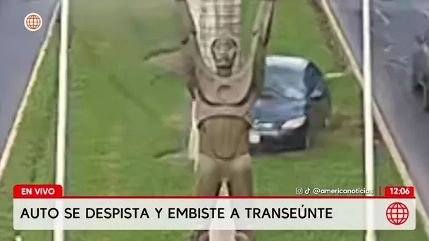 Conductor de 81 años atropella a joven tras despistarse en San Isidro. Foto: América Noticias