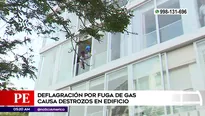 Deflagración en San Isidro. Foto y video: América Noticias