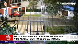 . La mujer que narró los hechos explicó que fue su compañero de trabajo quién la llevó a su casa.