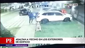 Asaltos en San Isidro. Foto y video: América Noticias