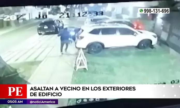 San Isidro: Asaltan a hombre en exteriores de edificio