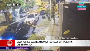 Asaltos en San Isidro. Foto y video: América Noticias