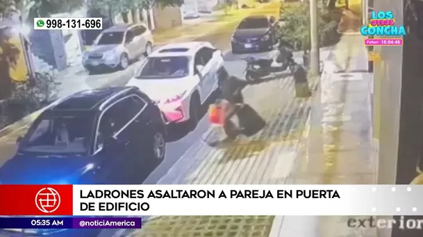 Asaltos en San Isidro. Foto: América Noticias