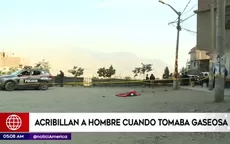 San Juan de Lurigancho: Acribillan a hombre cuando tomaba gaseosa en una bodega - Noticias de bodega