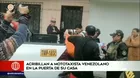 San Juan de Lurigancho: Acribillan a mototaxista extranjero en la puerta de su casa