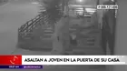 San Juan de Lurigancho: Asaltan a joven en la puerta de su casa