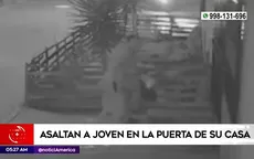 San Juan de Lurigancho: Asaltan a joven en la puerta de su casa - Noticias de sicarios