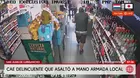 San Juan de Lurigancho: asaltó tienda y fue capturado