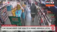 San Juan de Lurigancho: asaltó tienda y fue capturado