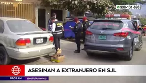 Asesinato en San Juan de Lurigancho.