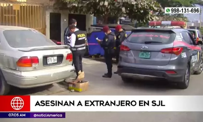 San Juan De Lurigancho Asesinan A Balazos A Ciudadano Extranjero