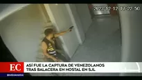 Así fue el tiroteo que dejó dos policías heridos en San Juan de Lurigancho. Video: América Noticias