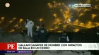 San Juan de Lurigancho: Cadáver de hombre con impactos de bala fue hallado en un cerro