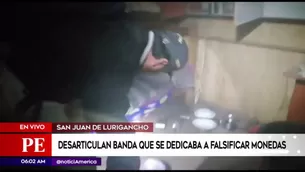 Capturan a falsificadores de dinero. Am&eacute;rica Noticias