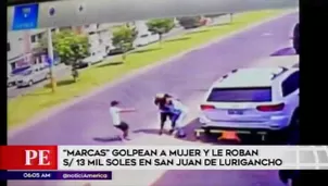 Asalto en San Juan de Lurigancho. América Noticias