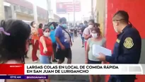 Ocurrió en San Juan de Lurigancho. América Noticias