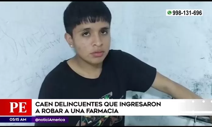 San Juan De Lurigancho: Delincuentes Asaltaron Violentamente Una Farmacia