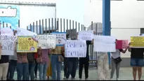 La comunidad educativa urge a las autoridades, incluida la presidenta Dina Boluarte y el alcalde Jesús Maldonado, a brindar mayor seguridad. / Video: Canal N