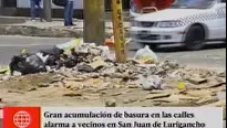 Basura en SJL. América Noticias