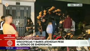 Estado de emergencia en San Juan de Lurigancho. Foto y video: América Noticias