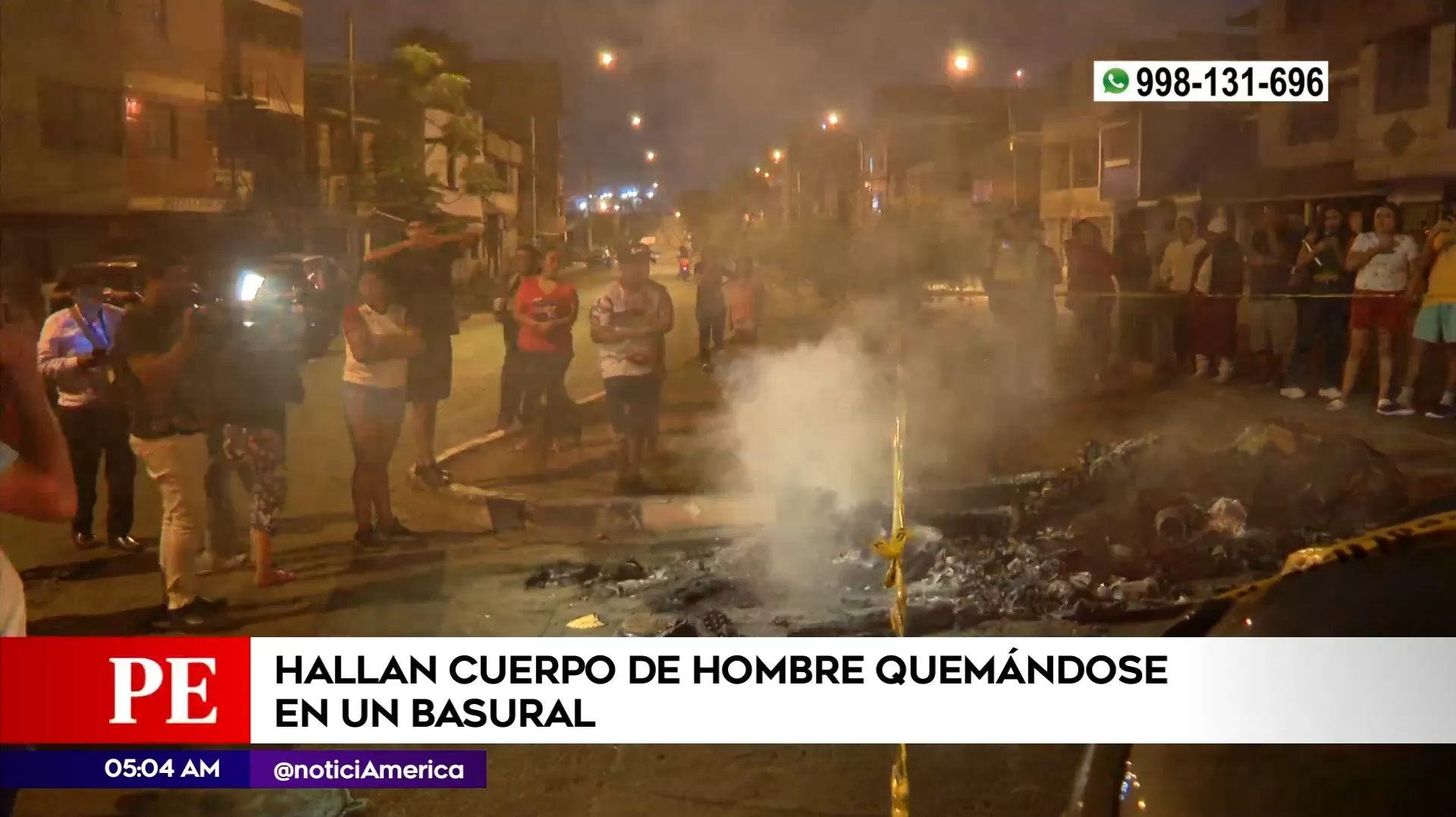 Asesinato en San Juan de Lurigancho. Foto: América Noticias