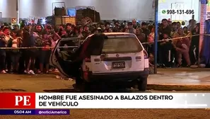 Ocurrió en San Juan de Lurigancho. Foto y video: América Noticias