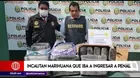 San Juan de Lurigancho: Incautan marihuana que iba a ingresar a penal