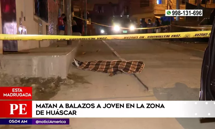 San Juan De Lurigancho Sicarios Asesinaron A Joven