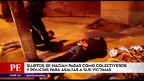 Captura en San Juan de Lurigancho. América Noticias