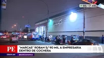 Robo en San Juan de Lurigancho. Foto y video: América Noticias