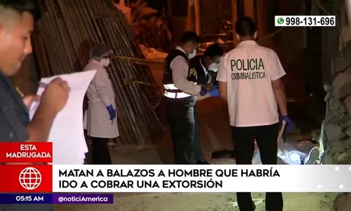 San Juan De Lurigancho: Mataron A Balazos A Hombre Que Habría Ido A ...