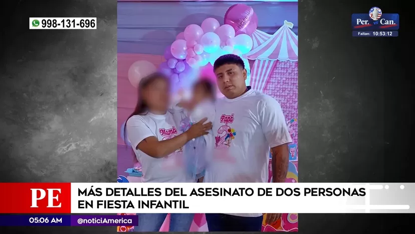 San Juan de Lurigancho: Padre fue asesinado en fiesta infantil de su bebé