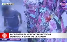 San Juan de Lurigancho: Padre quedó herido de bala al defender a sus hijas de asalto - Noticias de los-ninos
