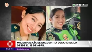 Policía desapareció en San Juan de Lurigancho. Foto y video: América Noticias