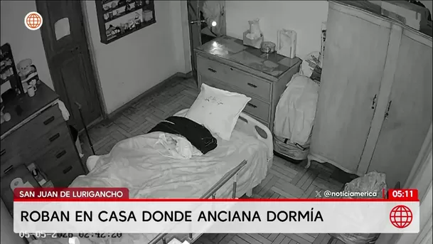 Delincuentes roban casa en San Juan de Lurigancho con adulta mayor dentro. Foto: América Noticias