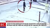 Ocurrió en San Juan de Lurigancho. Video: América