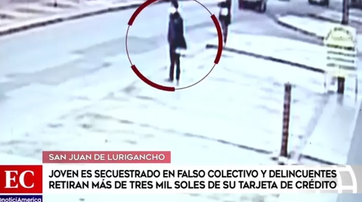 Ocurrió en San Juan de Lurigancho. Video: América Ocurrió en San Juan de Lurigancho. Video: América